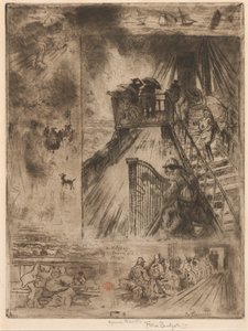 The Passage by Felix Hilaire Buhot
