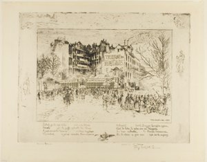 The Place des Martyrs and the Jailhouse Tavern