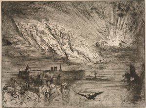 The Spirits from the Cities of the Dead by Felix Hilaire Buhot