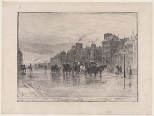 Winter Morning on the Quai de l