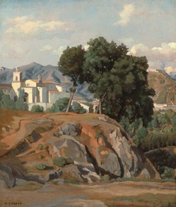 View of La Cava, c. 1840 by Felix Hippolyte Lanoue