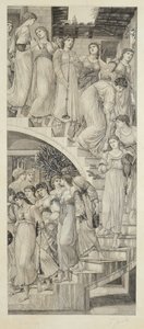 The Golden Stairs, after Sir Edward Coley Burne-Jones by Felix Jasinski