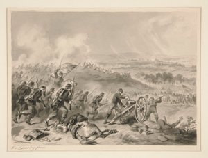 Battle of Gettysburg by Felix O. C. Darley