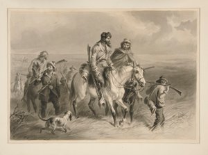Border Ruffians Invading Kansas by Felix O. C. Darley