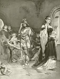 Hamlet. Act IV, Scene V (engraving) by Felix Octavius Carr Darley
