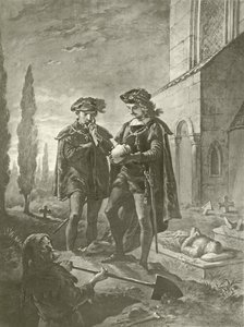 Hamlet. Act V, Scene I by Felix Octavius Carr Darley