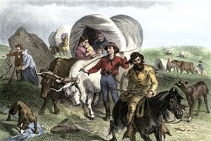 History of the West Conquete Settlers: American Pioneers by Felix Octavius Carr Darley