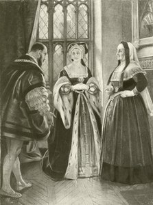 King Henry VIII. Act II, Scene III by Felix Octavius Carr Darley