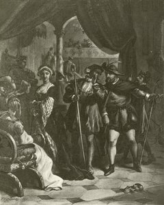 King Henry VIII. Act I, Scene IV by Felix Octavius Carr Darley