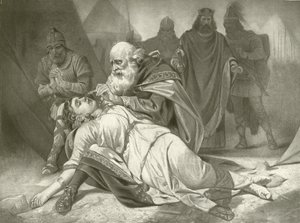 King Lear. Act V, Scene III by Felix Octavius Carr Darley