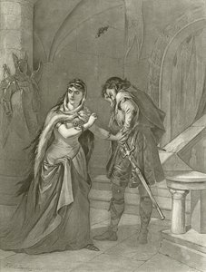Macbeth. Act II, Scene II by Felix Octavius Carr Darley