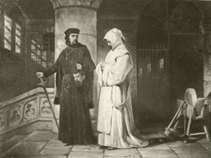 Measure for Measure. Act IV, Scene III by Felix Octavius Carr Darley