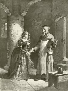 Measure for Measure. Act IV, Scene III by Felix Octavius Carr Darley