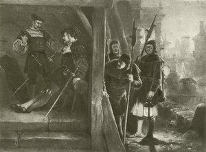 Much Ado about Nothing. Act III-Scene III by Felix Octavius Carr Darley