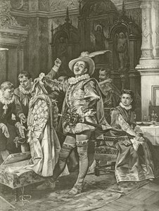 Taming of the Shrew. Act IV, Scene III by Felix Octavius Carr Darley