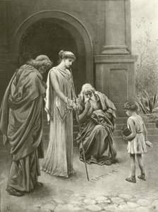 Titus Andronicus. Act IV-Scene I by Felix Octavius Carr Darley