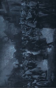 From the Western Front. After the battle (illustration from Hindenburg) by Felix Schwormstadt