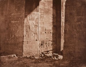 First Pylon - French Inscription Carved on the Eastern Embrasure at Point H, Island of Philae