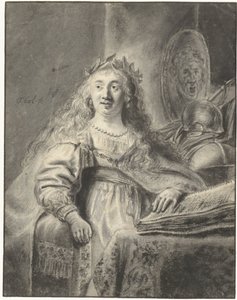 Minerva in her Study