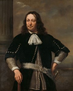 Portrait of a Naval Officer, probably Vice-Admiral Aert van Nes (1626-1693) by Ferdinand Bol
