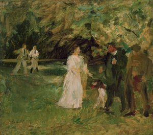 Conversation in the Park