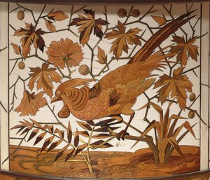 Detail (cachepot, Maison Giroux, last quarter of the 19th century) by Ferdinand Duvinage