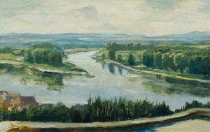 Confluence of the Vltava and Elbe