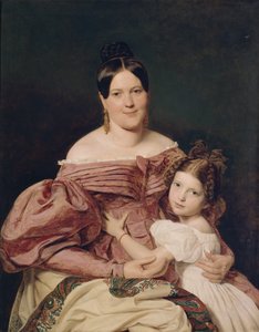 Mother and Child by Ferdinand Georg Waldmüller