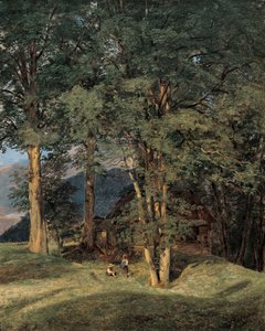 Maple Trees near Ischl by Ferdinand Georg Waldmuller