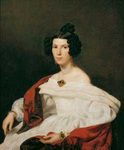 The Wife of Court Official Josef von Stadler by Ferdinand Georg Waldmuller
