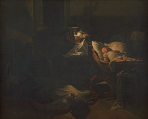 Exhausted Strength by Ferdinand Georg Waldmuller
