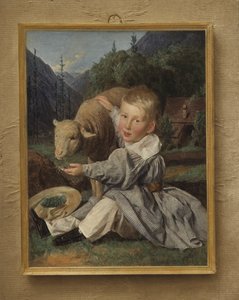 Portrait of Gustav von Arthaber as a child