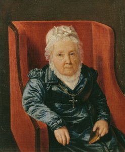 Rosina Wieser in the Armchair