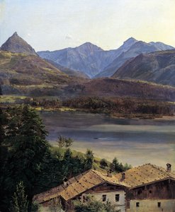 Wolfgangsee by Ferdinand Georg Waldmuller