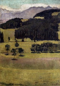 Landscape, Oaks at Stockhorn