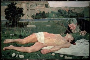 The Good Samaritan, 1886 by Ferdinand Hodler