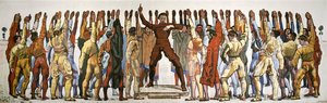 Unanimity (The Oath). Second Version by Ferdinand Hodler