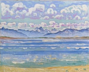Weisshorn, Seen from Montana by Ferdinand Hodler
