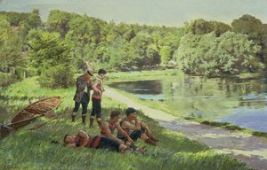 The Team Resting