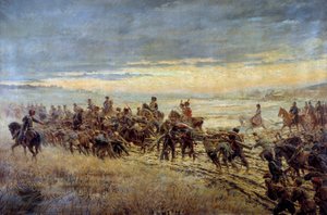 The Eve of the Battle of Montmirail by Ferdinand Joseph Gueldry