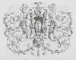 Ornament by Charles Klimsch by Ferdinand Karl Klimsch