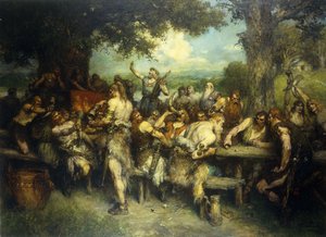 A Viking Celebration, 1925 by Ferdinand Leeke