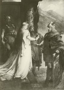 Gotterdammerung, Act I by Ferdinand Leeke