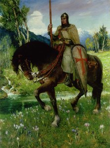 Parsifal in Quest of the Holy Grail by Ferdinand Leeke