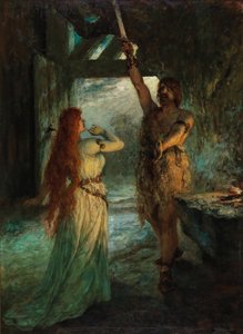 Valkyrie 1st Act: Sieglinde and her brother Siegmund by Ferdinand Leeke