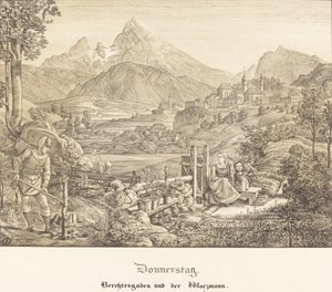Thursday - Berchtesgaden and the Watzmann Mountain