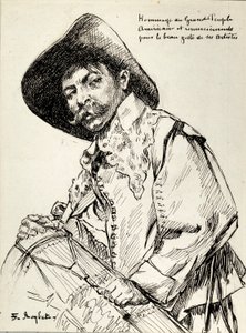The Drummer by Ferdinand Roybet