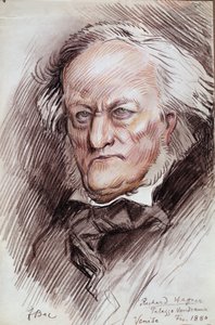 Portrait of Richard Wagner