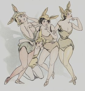 Rabbits by Ferdinand Sigismund Bac