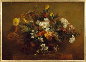 Bouquet of Flowers by Ferdinand Victor Eugene Delacroix